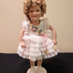 Danbury Mint Shirley Temple Porcelain Doll “Baby Take A Bow"
